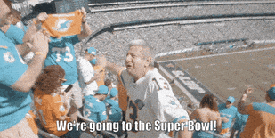 We're Going To The Super Bowl!