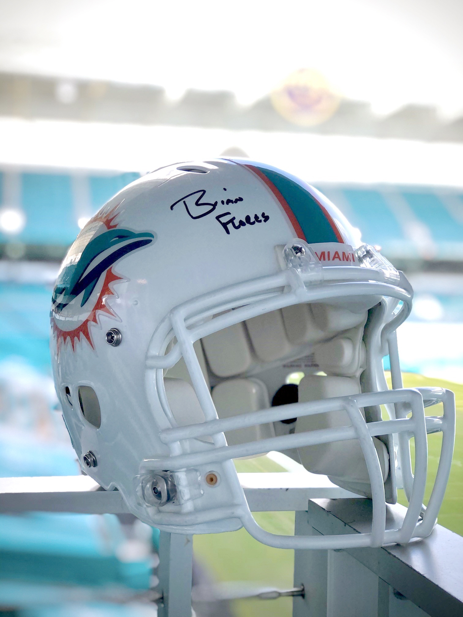 Don Shula & Dwight Stephenson Autographed Miami Dolphins